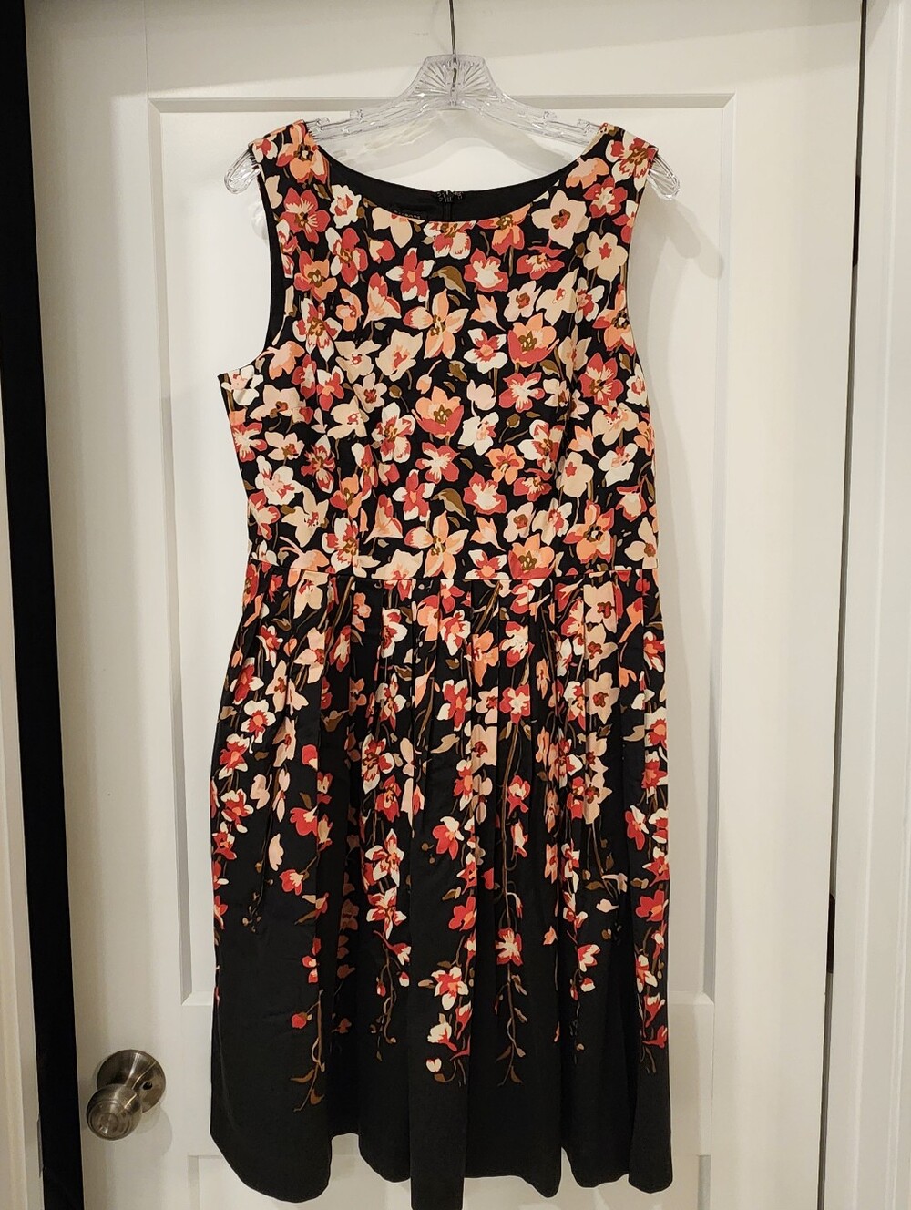 Talbots Flowered Midi Dress